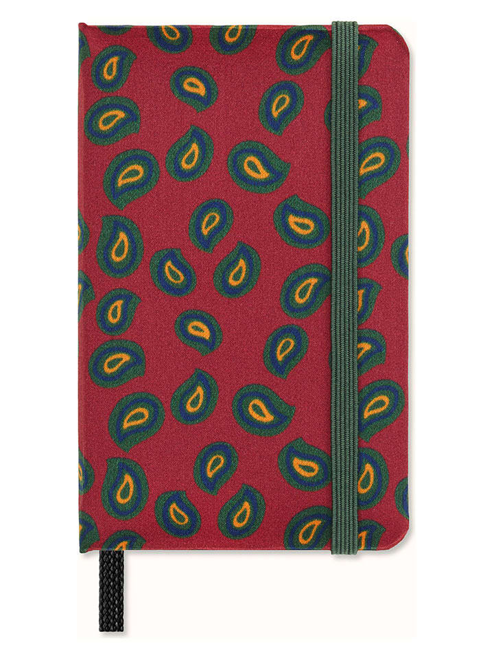 Moleskine Notatnik "Le Professional" w kolorze czerwono-zielonym - 6,5 x 10,5 cm rozmiar: onesize