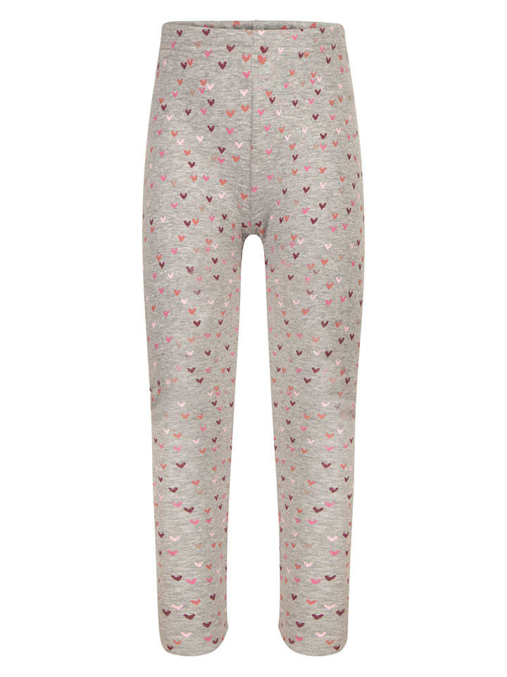 happy girls by Eisend Legginsy termiczne w kolorze szarym rozmiar: 122