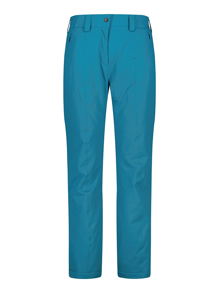 CMP Spodnie narciarskie w kolorze turkusowym rozmiar: 46