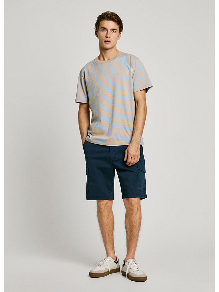 Pepe Jeans Bojówki w kolorze granatowym rozmiar: W34