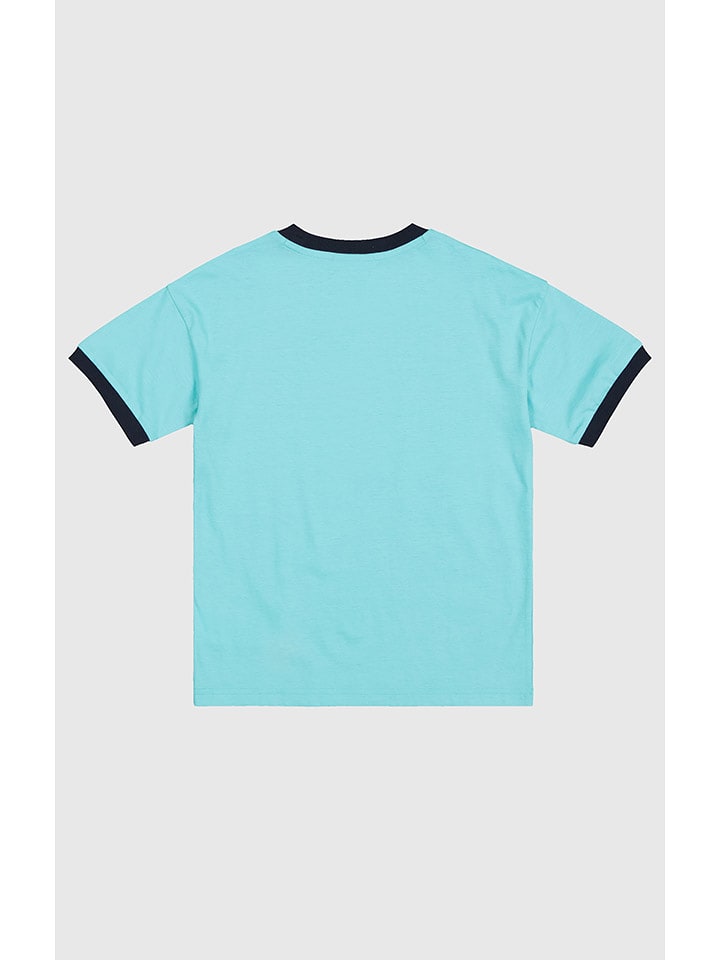 Champion Koszulka w kolorze turkusowo-granatowym rozmiar: 170/176