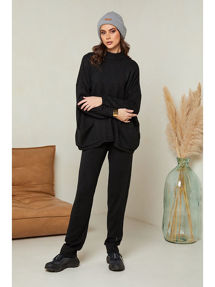 Soft Cashmere Sweter w kolorze czarnym rozmiar: 38/40