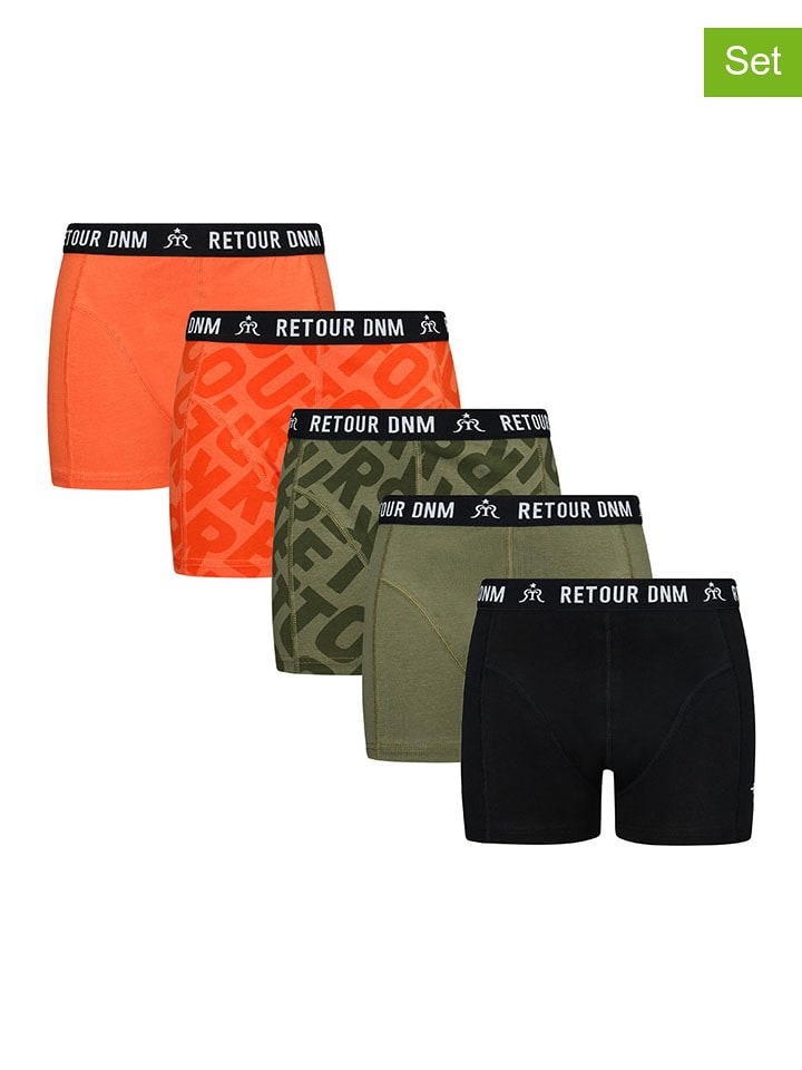 Retour Bokserki (5 par) w różnych kolorach rozmiar: 140