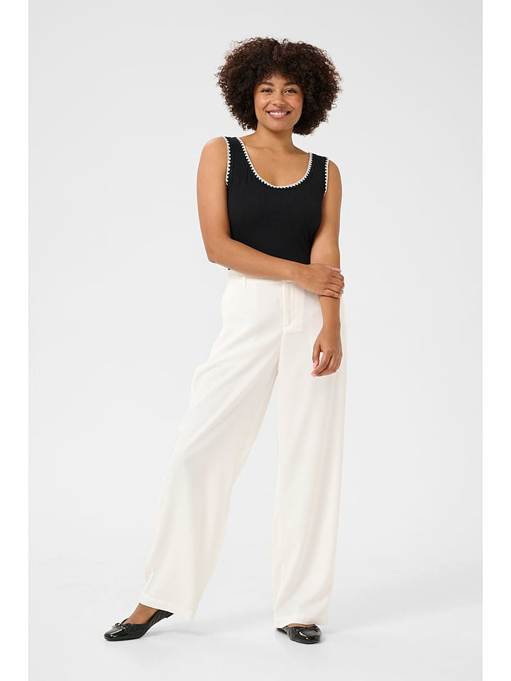 Cream Spodnie "Cocamia" w kolorze białym rozmiar: 44