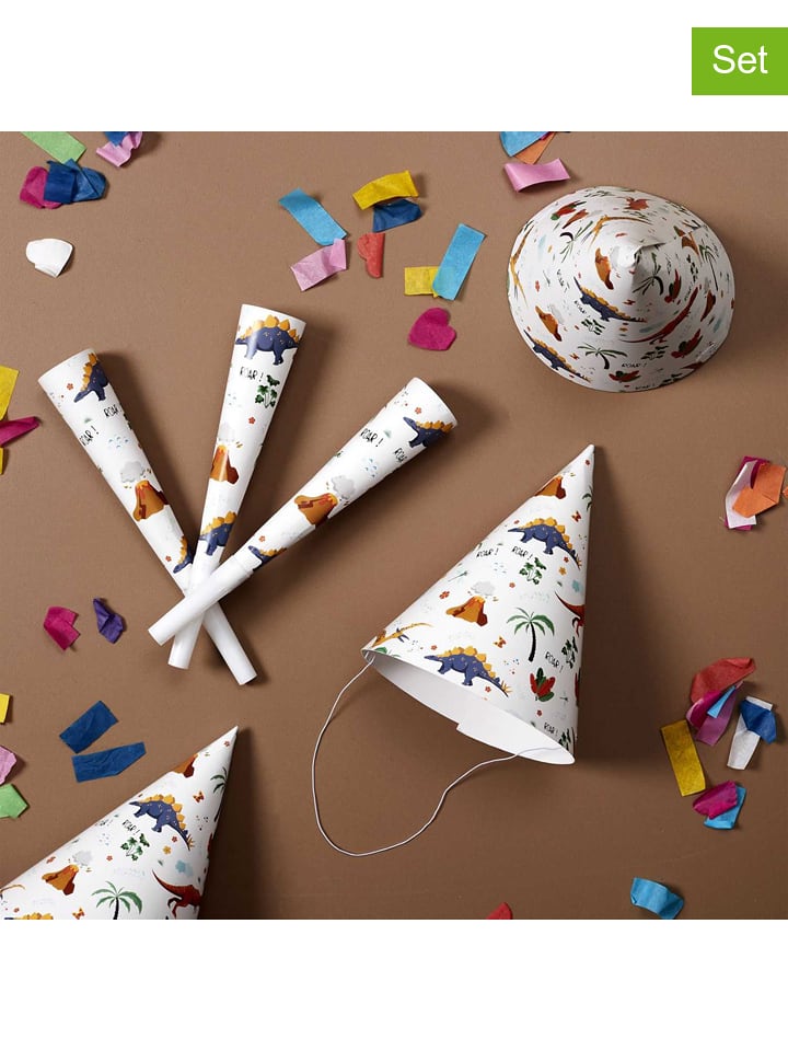 The Home Deco Kids Czapki (18 szt.) w kolorze białym rozmiar: onesize