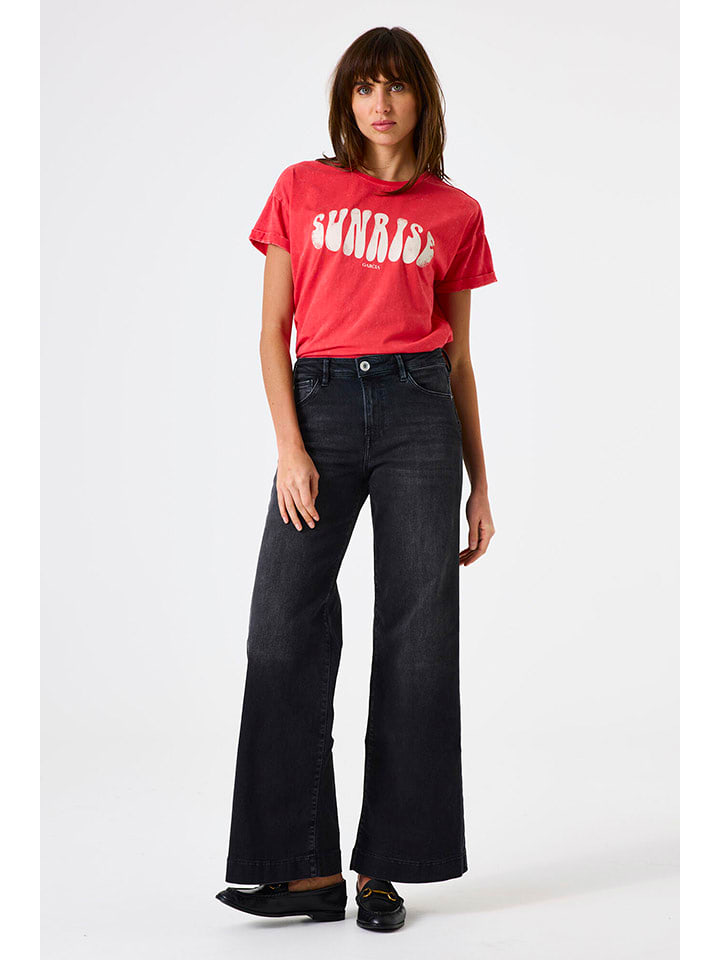 Garcia Koszulka w kolorze czerwonym rozmiar: L