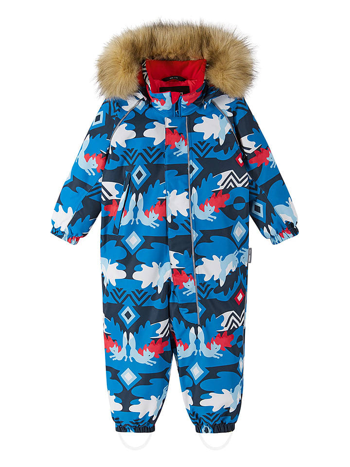 Reima Kombinezon zimowy "Lappi" w kolorze niebieskim rozmiar: 86