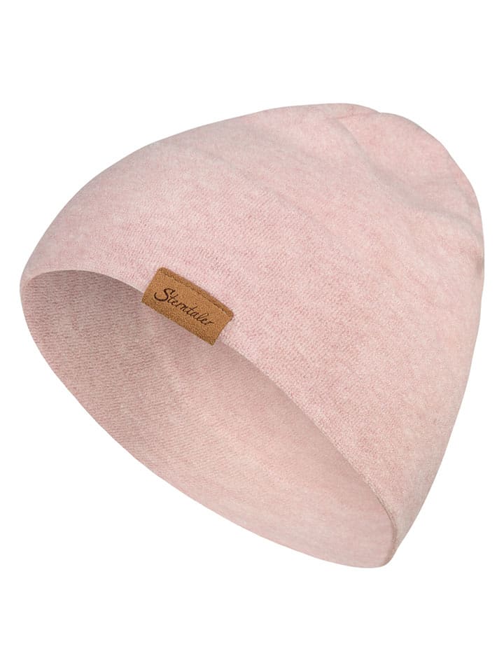 Sterntaler Czapka beanie w kolorze jasnoróżowym rozmiar: 43 cm
