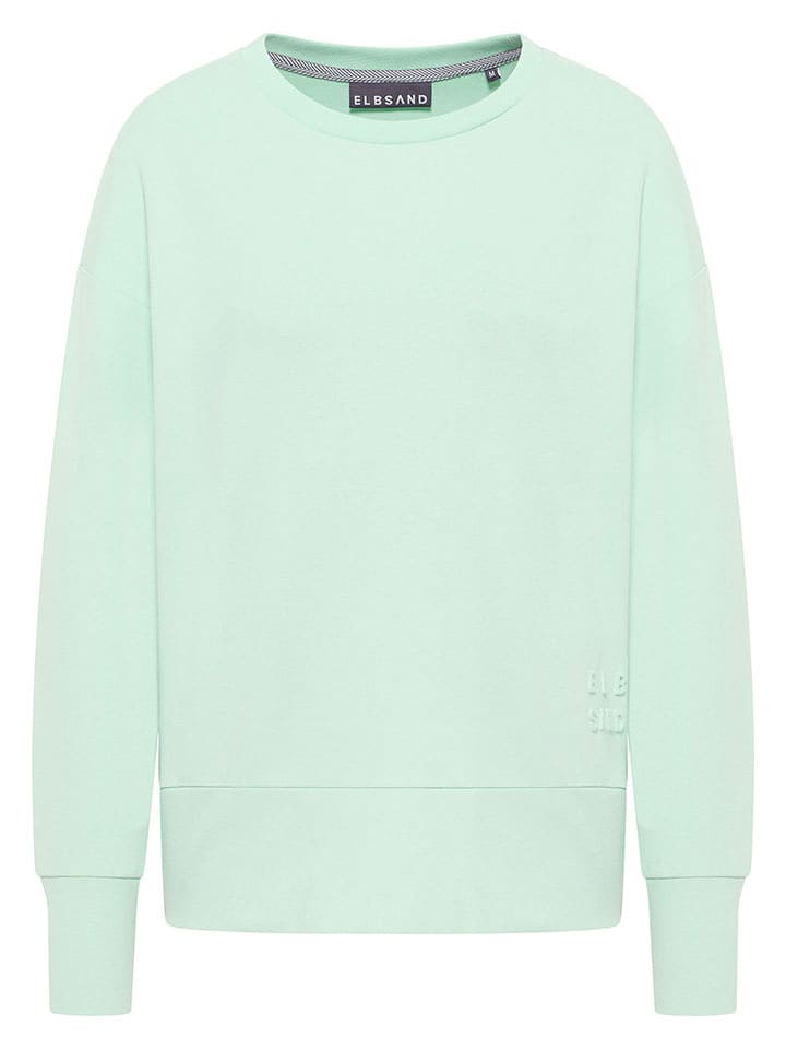 ELBSAND Bluza "Tove" w kolorze miętowym rozmiar: M