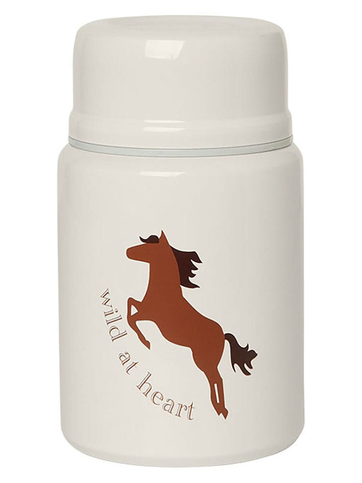 FABELAB Pojemnik termiczny "Wild at Heart" w kolorze białym - 450 ml rozmiar: onesize