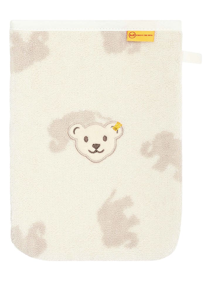 Steiff Myjka w kolorze kremowo-beżowym - 15 x 19 x 2 cm rozmiar: onesize