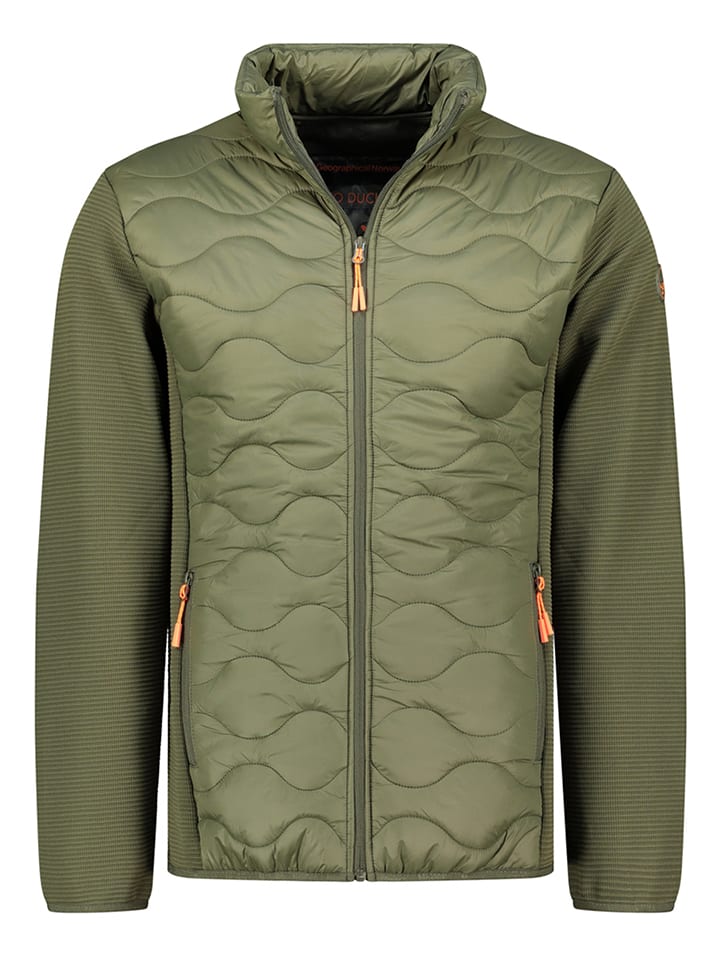 Geographical Norway Kurtka polarowa "Tahito" w kolorze khaki rozmiar: XL