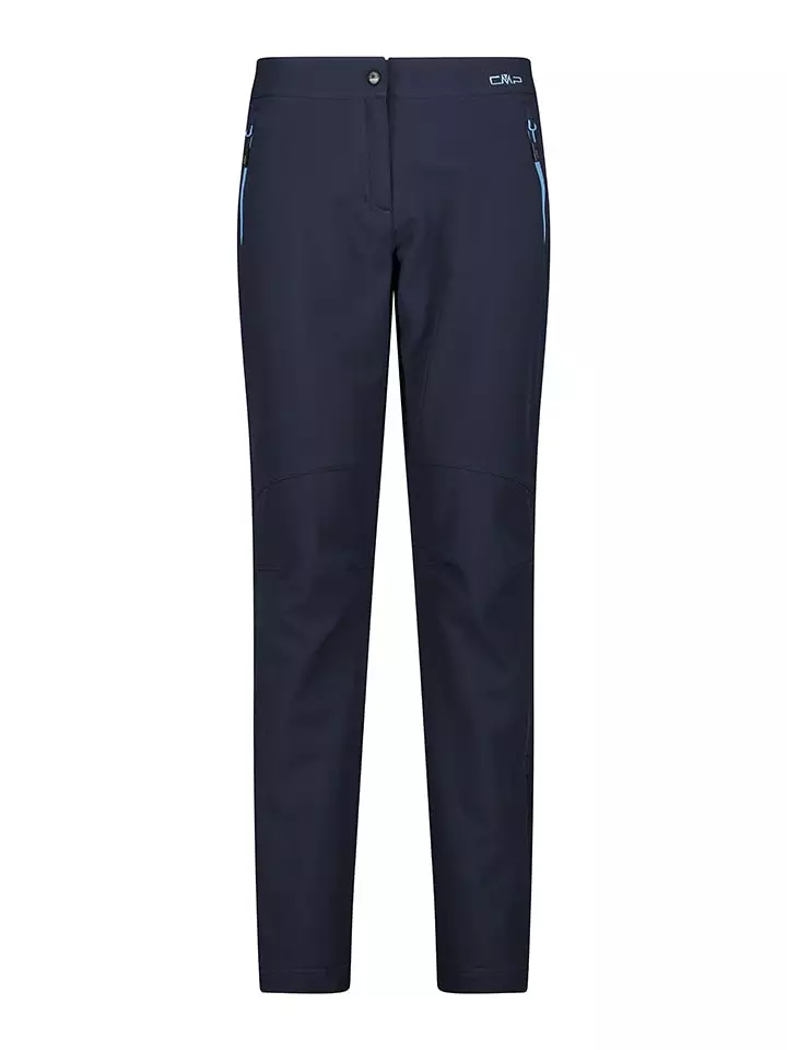 cmp Spodnie softshellowe w kolorze granatowym rozmiar: 40