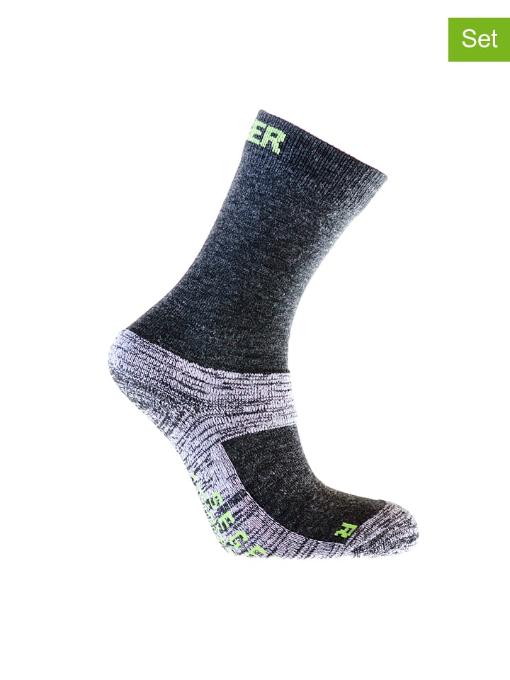 Seger Skarpety funkcyjne (2 pary) w kolorze czarnym rozmiar: 37-39