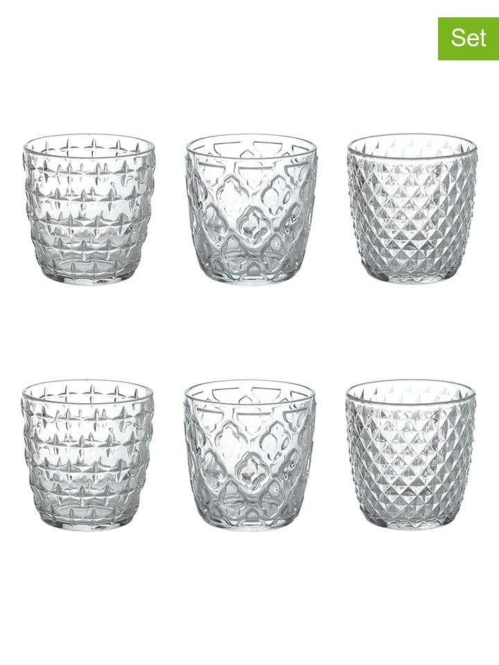 Villa d´Este Szklanki (6 szt.) "Diversity" - 325 ml rozmiar: onesize