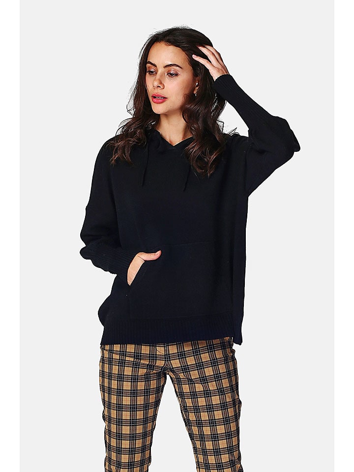 ASSUILI Sweter w kolorze czarnym rozmiar: 38