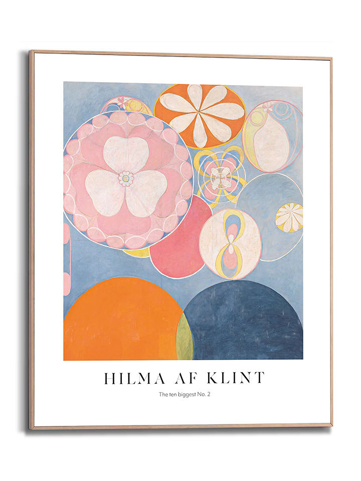 Orangewallz Druk artystyczny "Hilma AF Klint" w ramce rozmiar: 40x50 cm