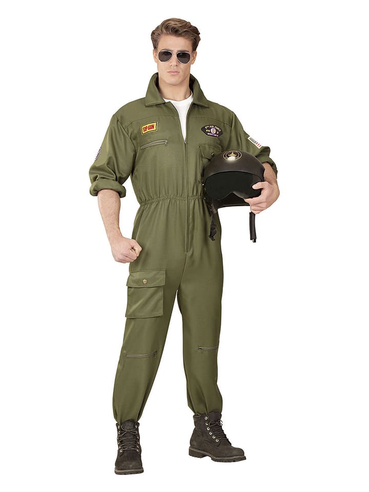 Carnival Party Kombinezon kostiumowy w kolorze khaki rozmiar: M