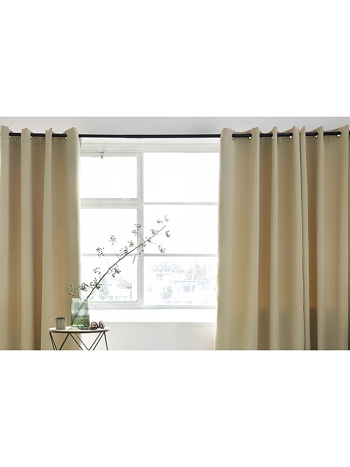 Lifa Living Zasłona w kolorze beżowym rozmiar: 150x250 cm