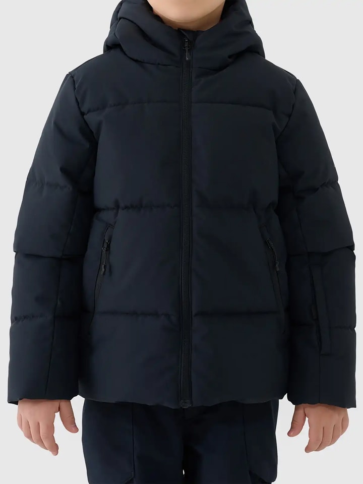 4F Kurtka narciarska w kolorze granatowym rozmiar: 122