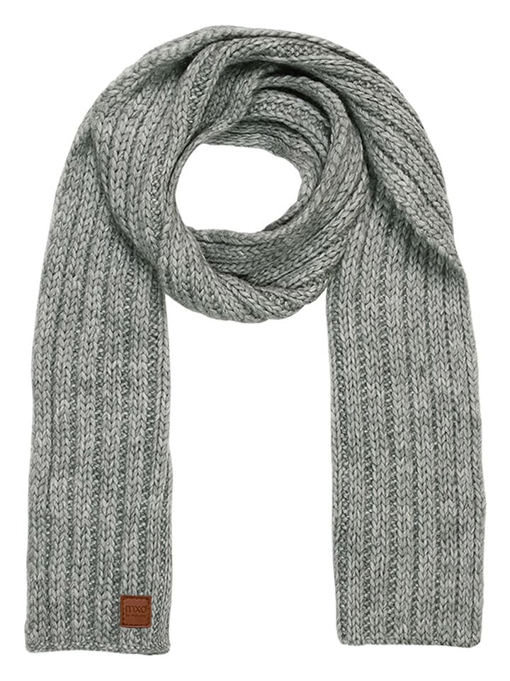 MaxiMo Wełniany szal w kolorze szarym rozmiar: 4