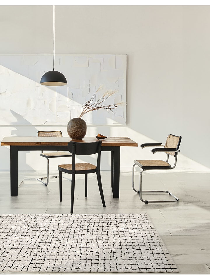 bobochic Dywan "Nebulia" w kolorze beżowym rozmiar: 160x230 cm