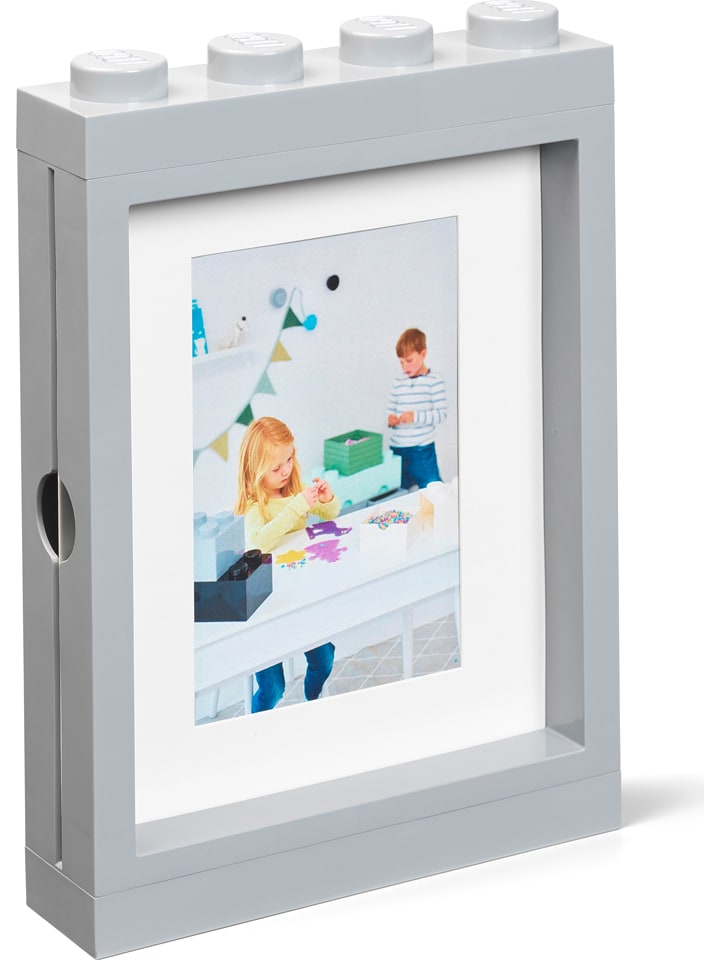 LEGO Ramka w kolorze szarym na zdjęcia rozmiar: onesize