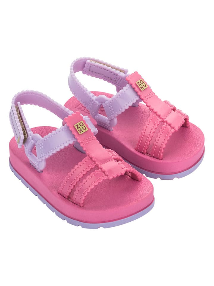 zaxy Sandały "Nina Conectada" w kolorze jasnoróżowo-fioletowym rozmiar: 27