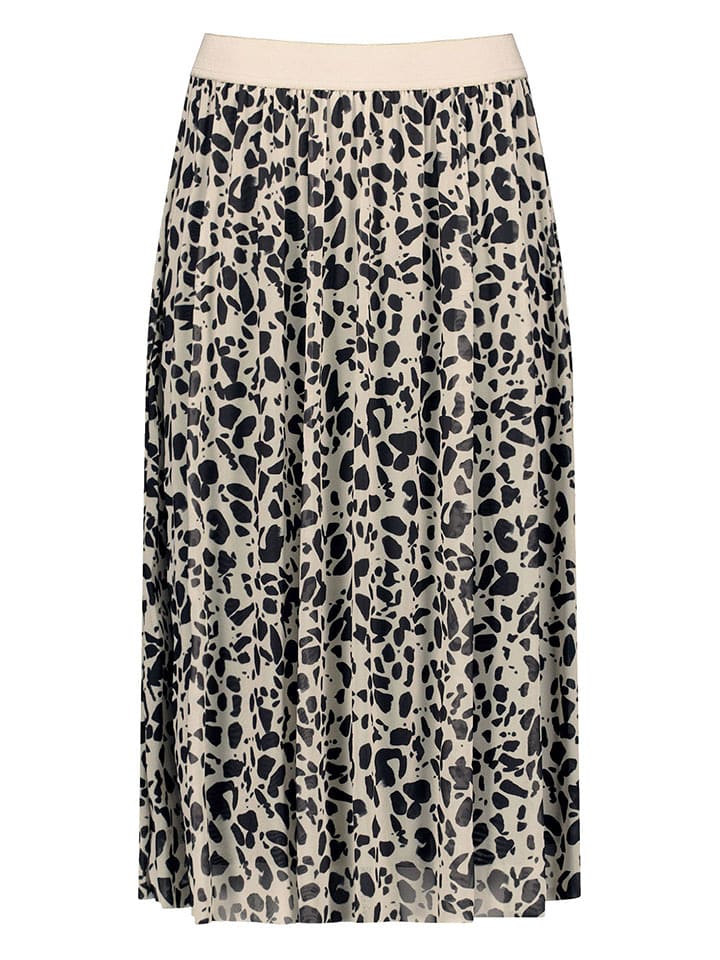 TAIFUN Spódnica w kolorze beżowo-czarnym rozmiar: 40