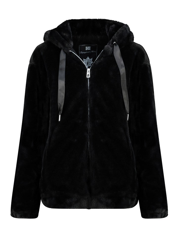 Geographical Norway Kurtka polarowa "Urose" w kolorze czarnym rozmiar: XL