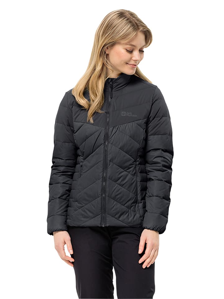 Jack Wolfskin Kurtka puchowa "Tundra" w kolorze czarnym rozmiar: L