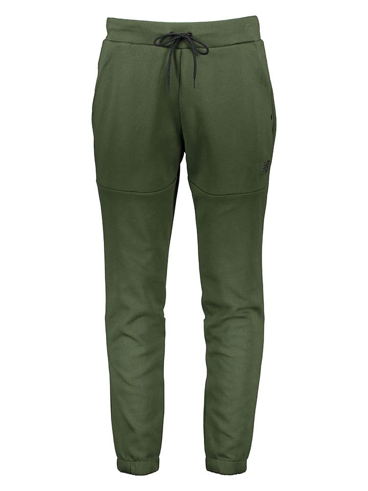 New Balance Spodnie dresowe w kolorze khaki rozmiar: M