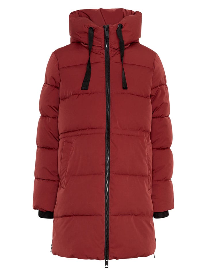 MOSS COPENHAGEN Płaszcz zimowy "Mola Pavinaria" w kolorze czerwonym rozmiar: L/XL