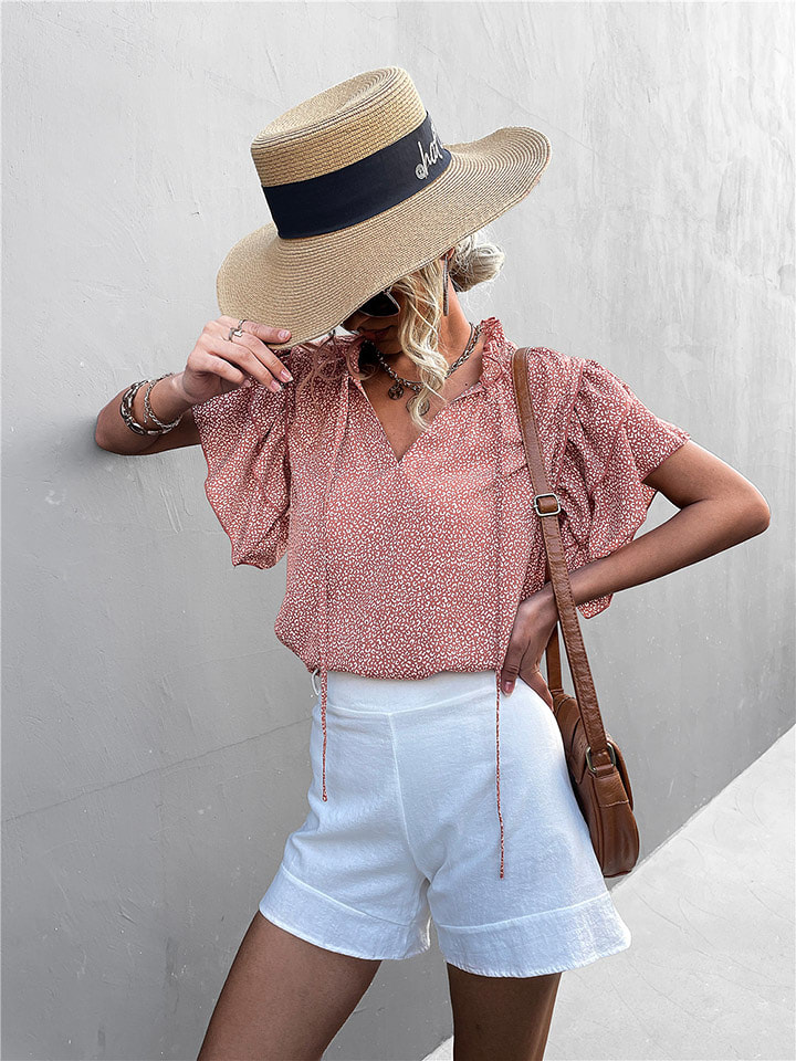 Ariel Tesoro Bluzka w kolorze szaroróżowym rozmiar: 42