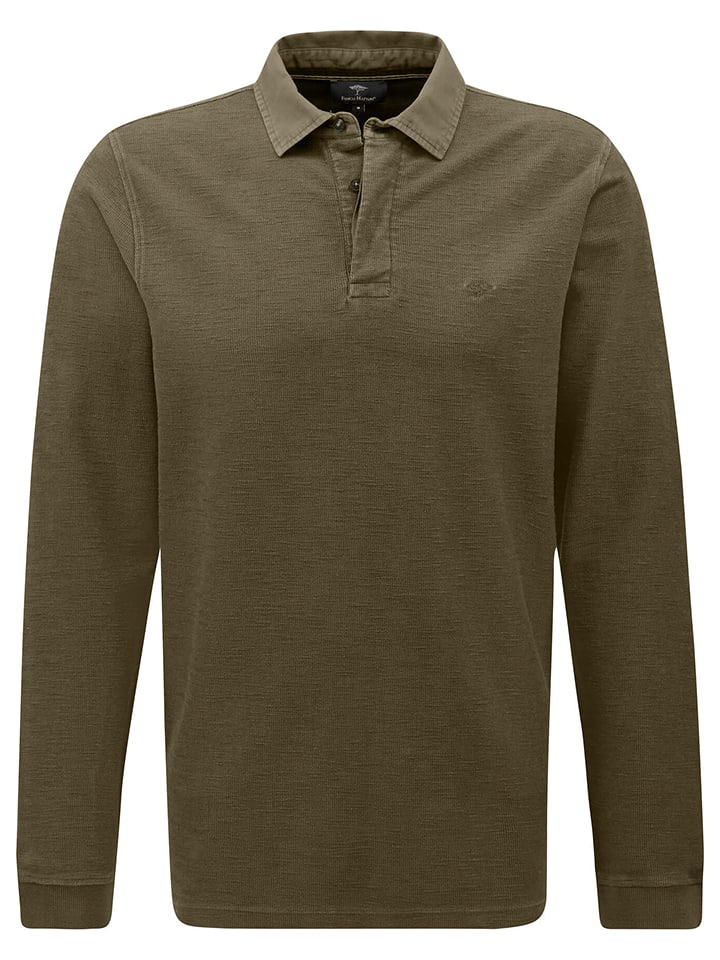 FYNCH-HATTON Koszulka polo w kolorze khaki rozmiar: M
