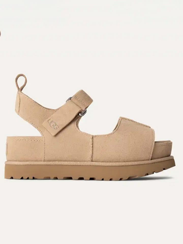 UGG Sandały "Goldenstar HI" w kolorze beżowym rozmiar: 41