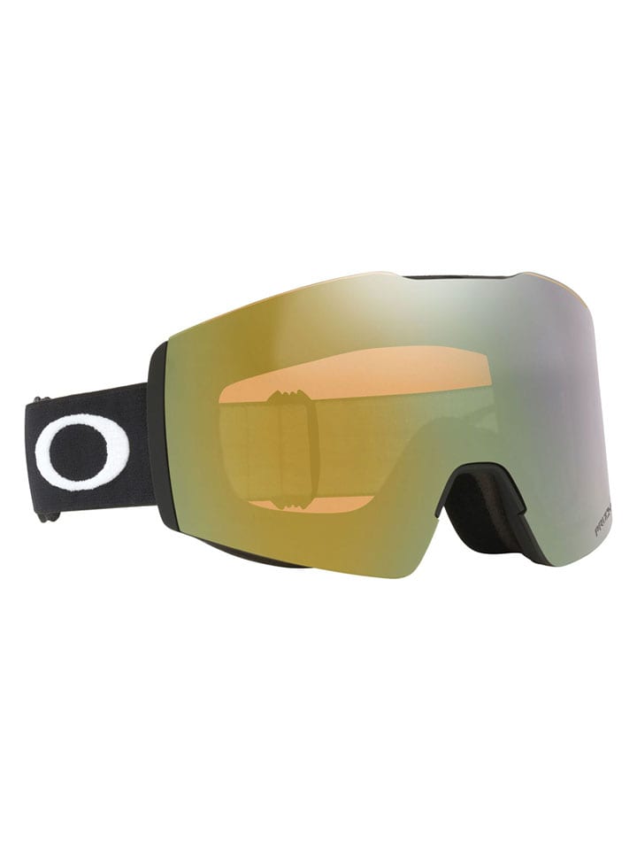Oakley Gogle narciarskie "Fall Line" w kolorze czarno-żółtym rozmiar: M