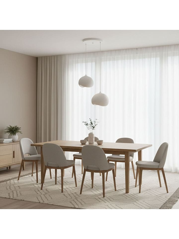 Opviq Lampa wisząca w kolorze białym - szer. 40 cm rozmiar: onesize