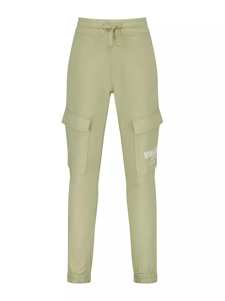 Vingino Spodnie dresowe w kolorze zielonym rozmiar: 152