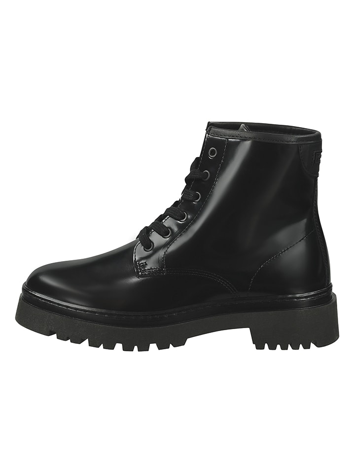 GANT Footwear Skórzane botki "Aligrey" w kolorze czarnym rozmiar: 38