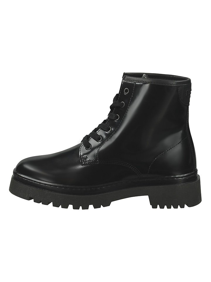 GANT Footwear Skórzane botki "Aligrey" w kolorze czarnym rozmiar: 38