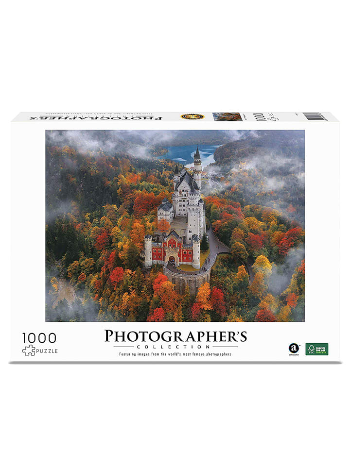 ambassador 1000-częściowe puzzle "Neuschwanstein Castle" - 12+ rozmiar: onesize