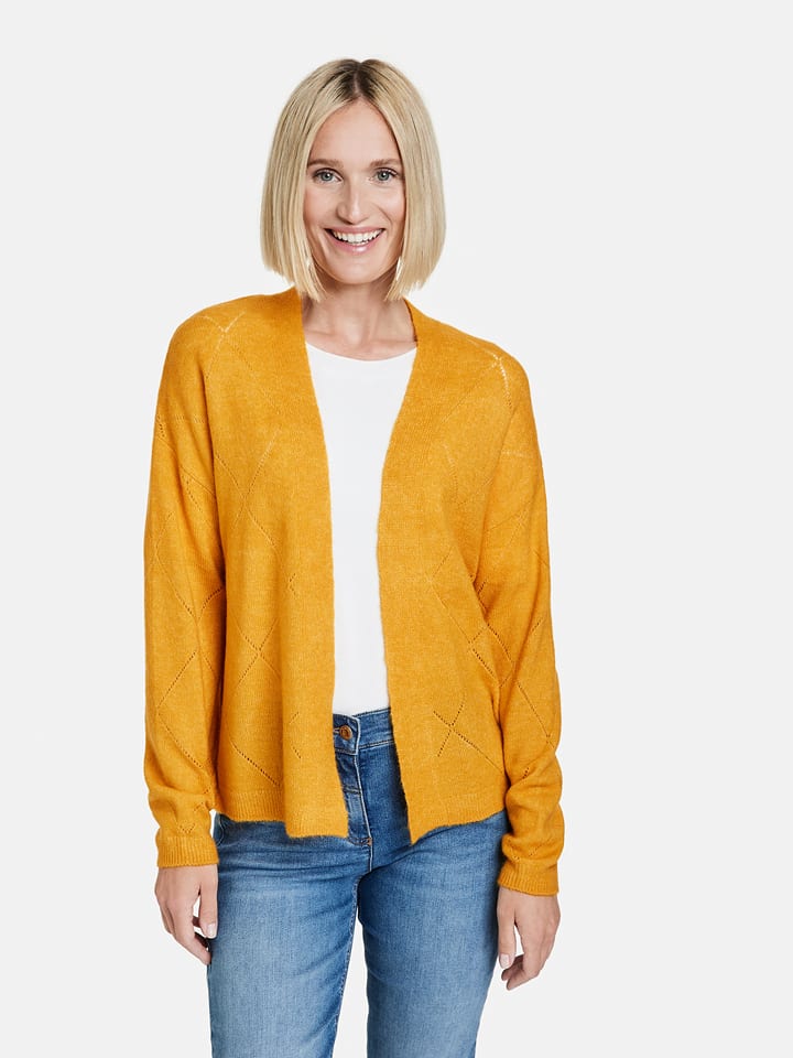 EDITION Kardigan w kolorze żółtym rozmiar: 42