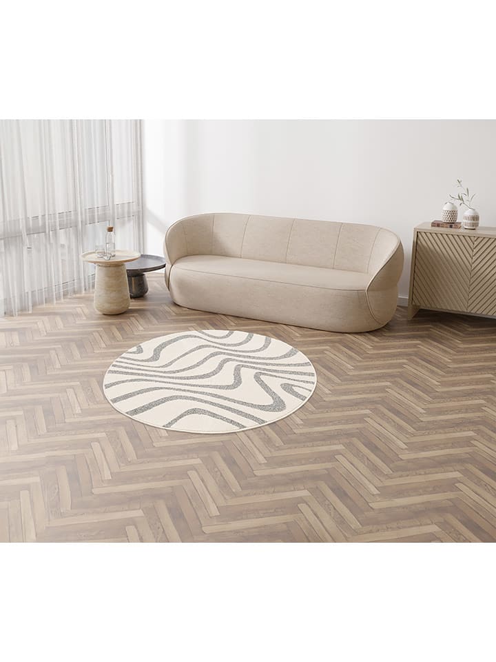 bobochic Dywan "Softera" w kolorze szarym rozmiar: 160x160 cm