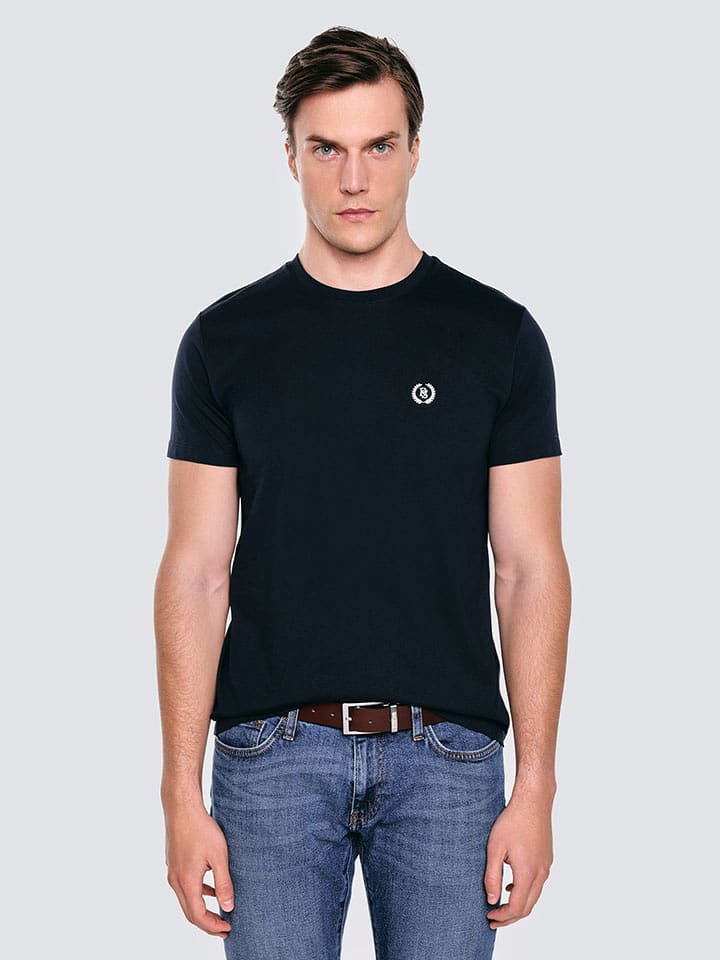 BIG STAR Koszulka w kolorze granatowym rozmiar: L