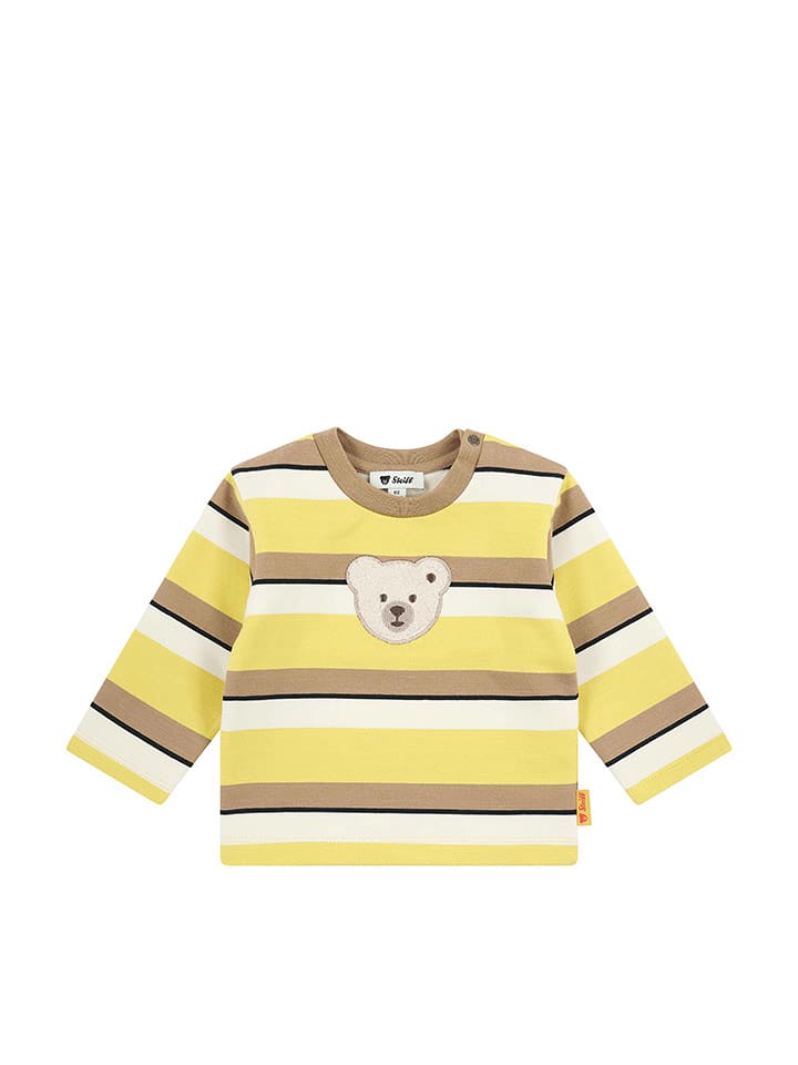 Steiff Koszulka w kolorze żółtym rozmiar: 68