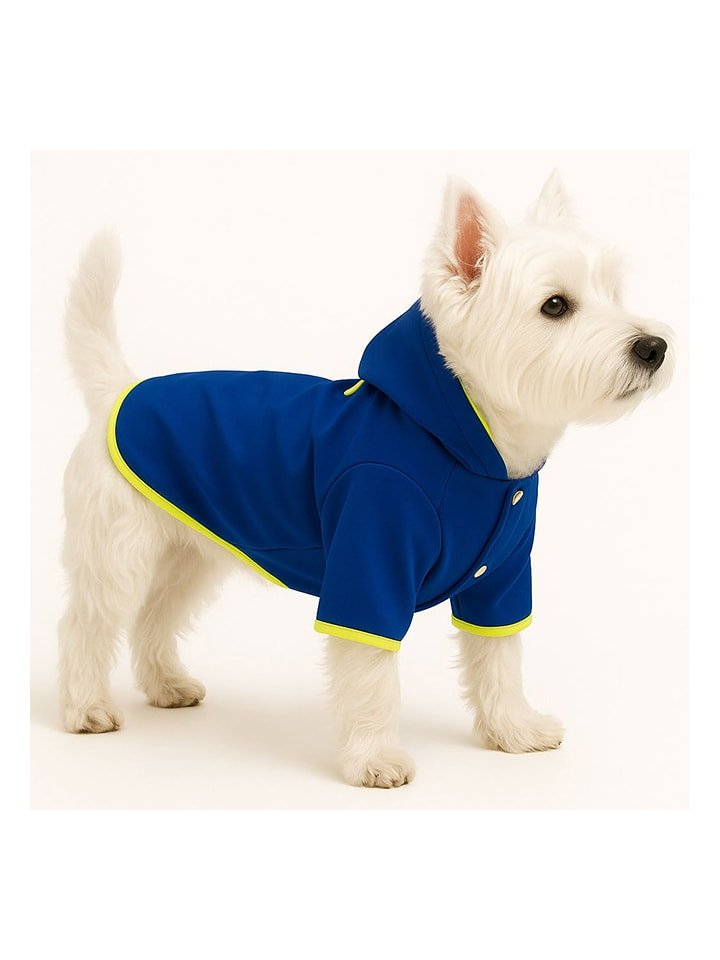 Paws&Whiskers Bluza w kolorze niebieskim dla psa rozmiar: S