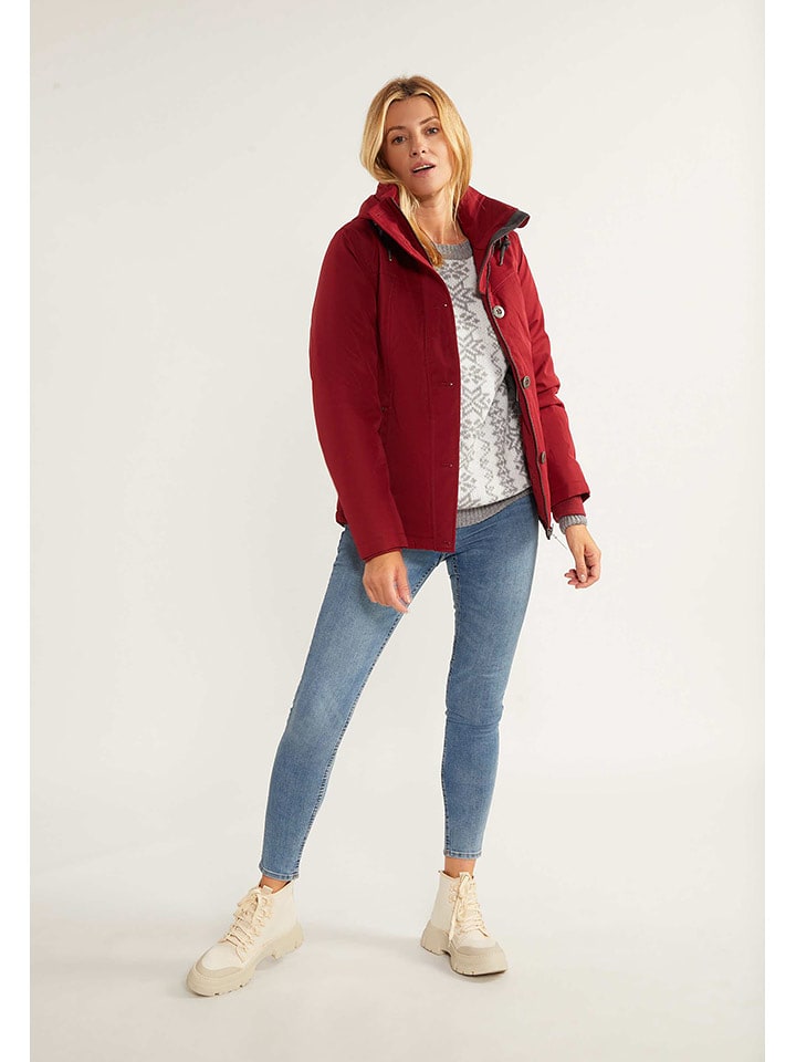 Schmuddelwedda Kurtka przejściowa w kolorze bordowym rozmiar: S