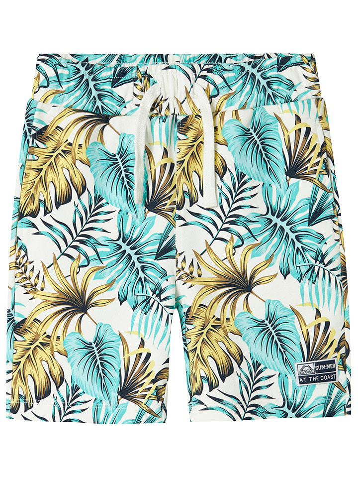 name it Szorty dresowe "Fango" w kolorze białym rozmiar: 116