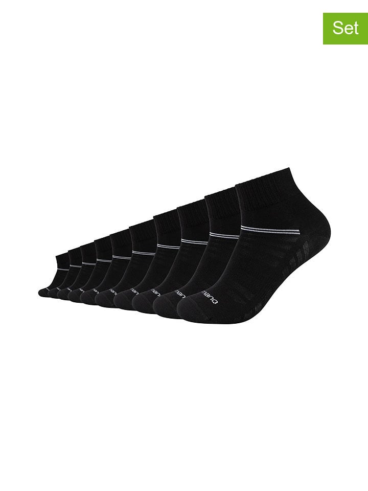 s.Oliver Skarpety (10 par) w kolorze czarnym rozmiar: 43-46